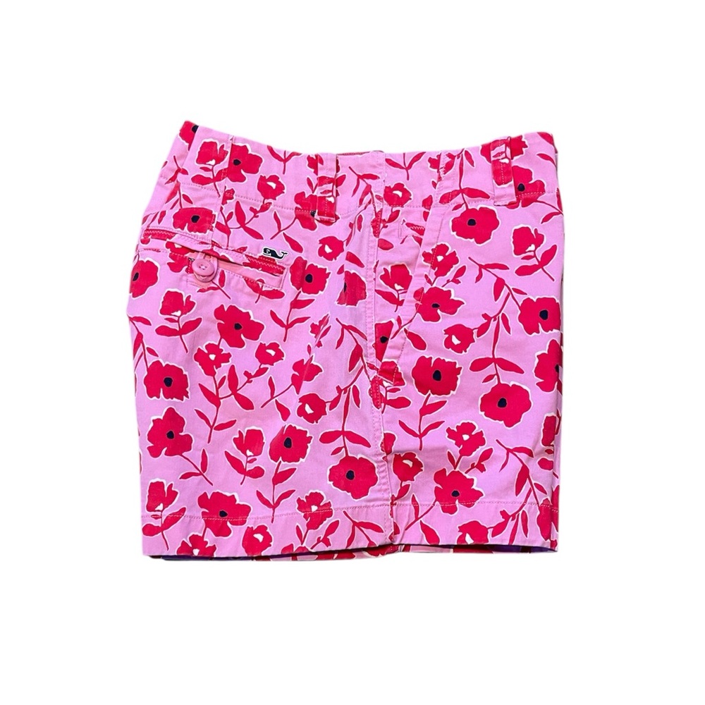 Vineyard Vines‎ Pink And Floral Shorts SZ 6